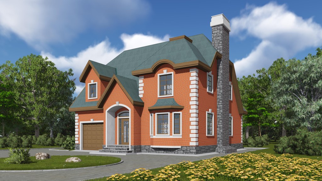 Облицовочный пустотелый, М-150,85x250x65, красный, Керма