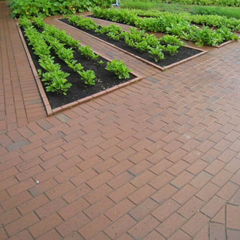 Брусчатка Клинкерная Тротуарная, 200x100x60мм, Бордо, Экоклинкер
